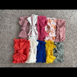 Baby Bling Bows LOT of 10